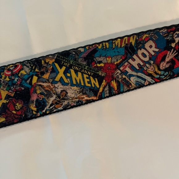 X-men marvel super hero Ratchet Belt Hulk Spider Man Thor Iron Man comics 45” L - Picture 7 of 15